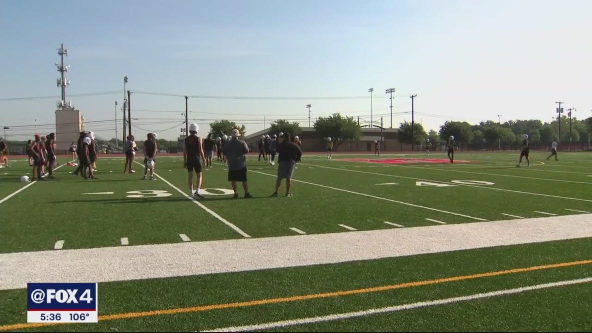 North Texans look to keep cool during record-tying heat